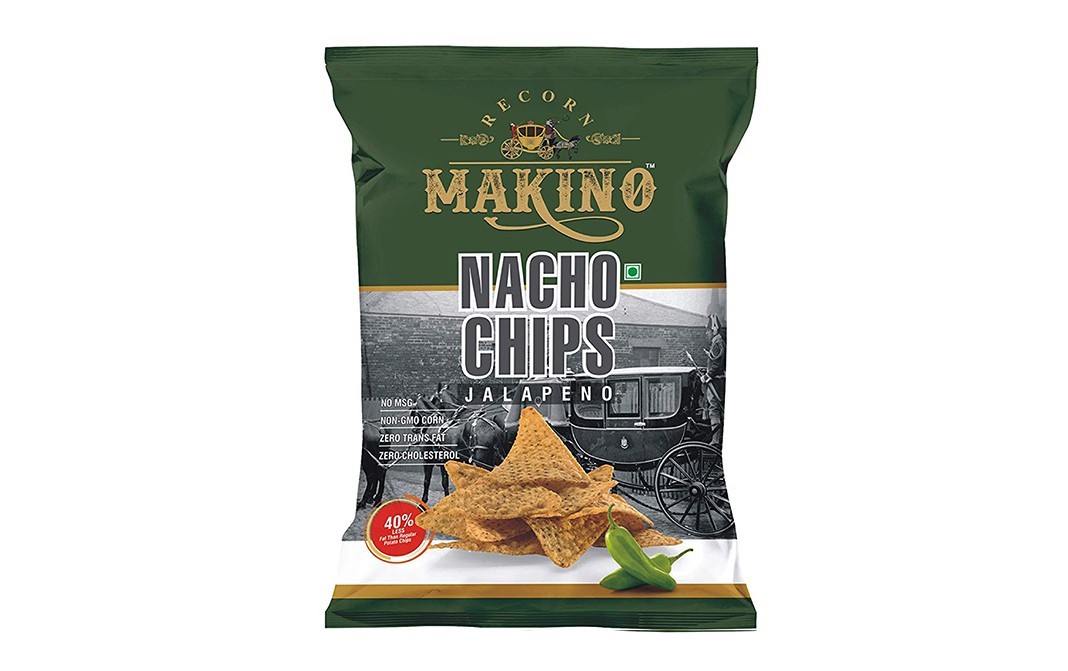 Makino Nacho Chips Jalapeno    Pack  60 grams